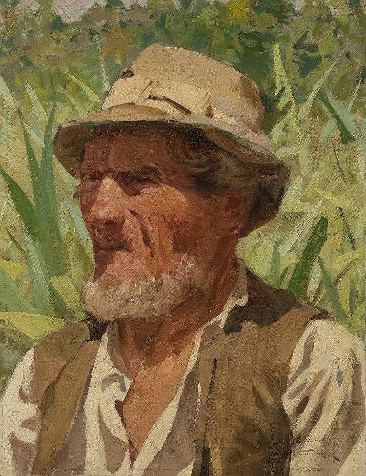 Angiolo - Ritratto di uomo con cappello